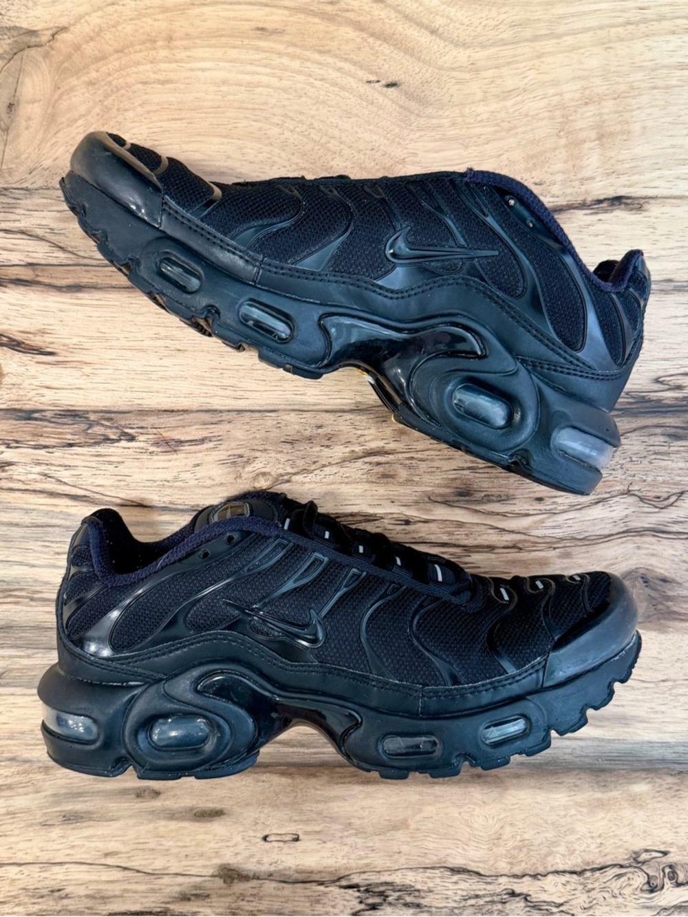 Nike Air Max Plus Big Kid’s Shoes - Black